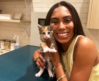 Betsaida Mercado and little Emmie