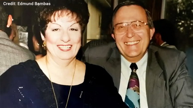 Ed Bambas family photo.